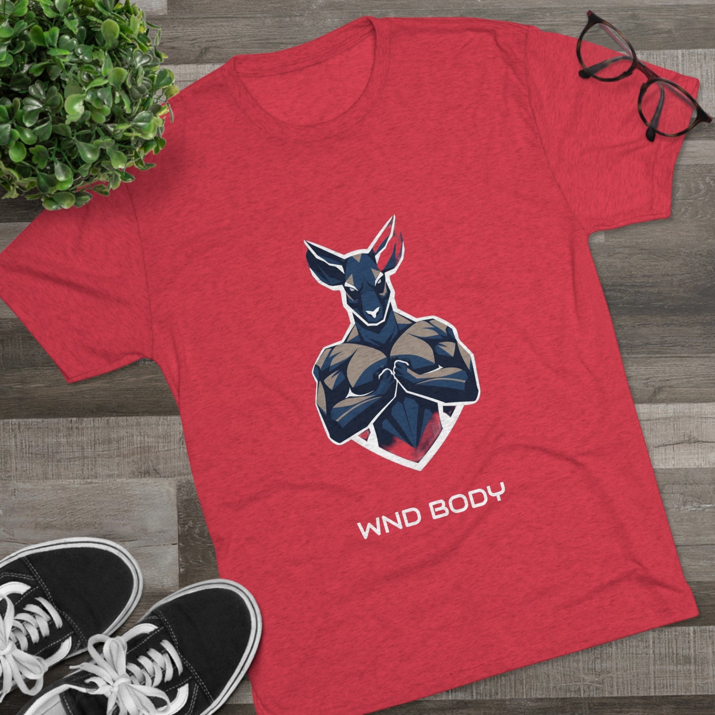 WND BODY Unisex Tri-Blend Crew Tee