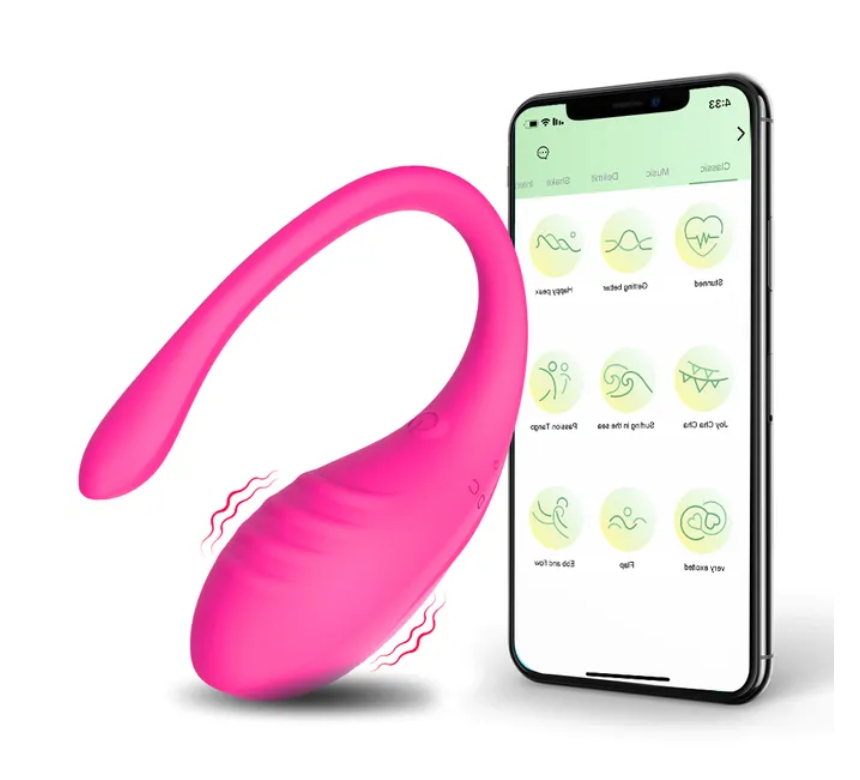 The WND SENSATION 9 Speed APP Controlled Vaginal and anal Vibrators